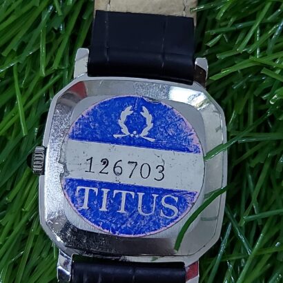 VINTAGE TITUS 126703 HAND WINDING WRIST watch for Men's