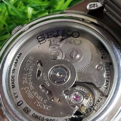 Beautiful Seiko5 7s26 Automatic 21-jewel Black SNKL23 Dial japan made watch