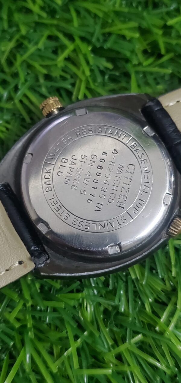 Vintage Men's Citizen Turning Inner Ring 38mm Automatic 21-J Wrist Watch B4811