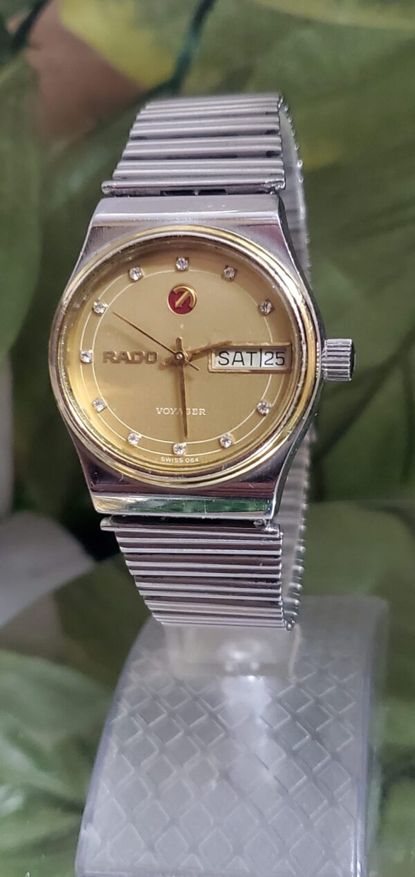 Vintage RADO Voyager watch Swiss 2836 Automatic 25 Jewels Date Indicator 636.4034.4 For Unisex