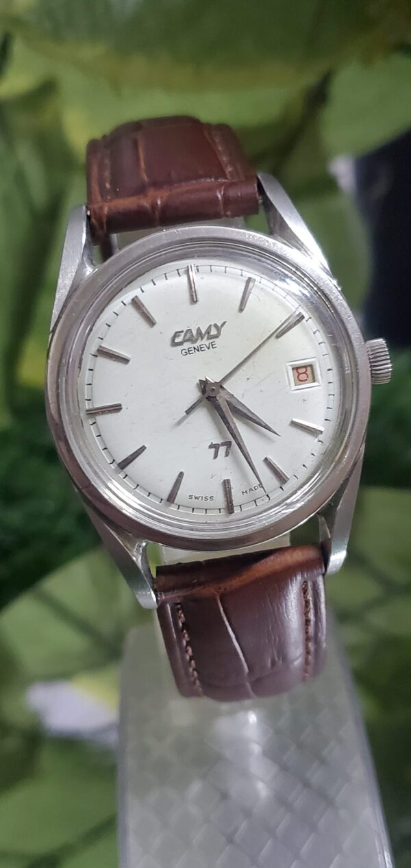 Rare and Vintage Camy Geneve Sputnik 77 Jewels Switzerland made watch for Men's