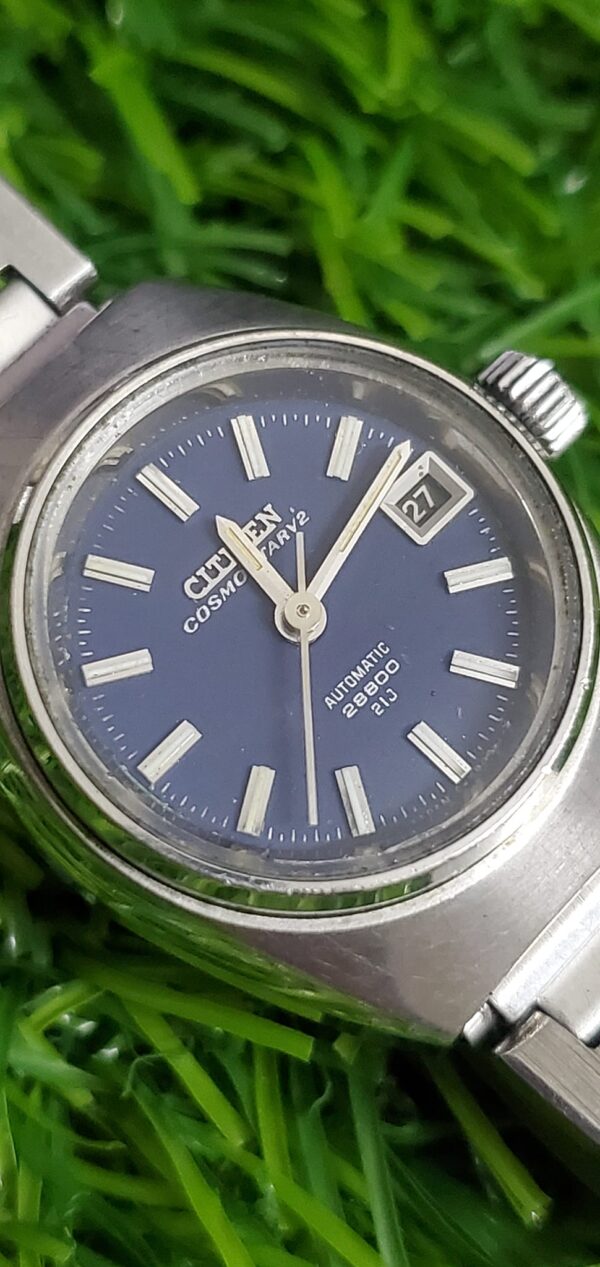 Rare and vintage Citizen Cosmostar V2 Automatic 21-jewel Japan made watch for Ladies in mint condition
