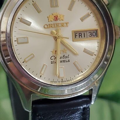 Vintage Orient automatic 21-jewels Japan made watch for Men's