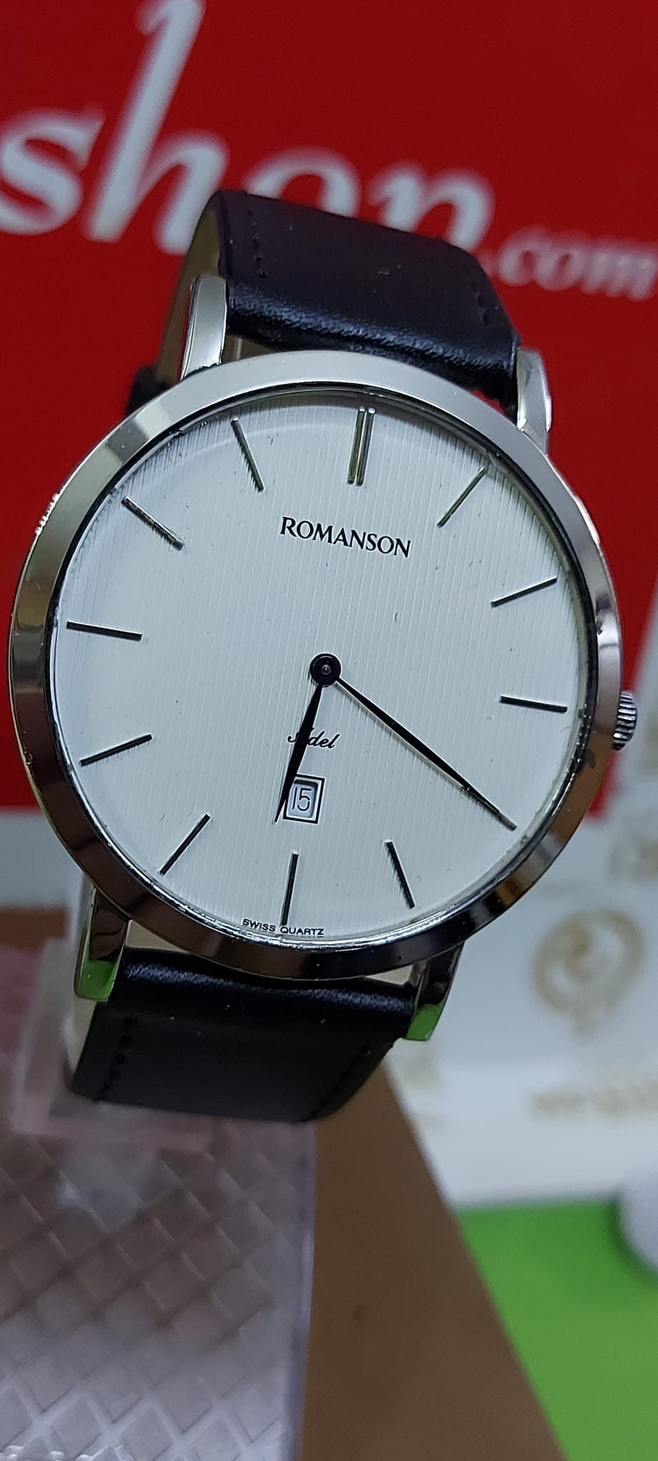 Romanson Adel TL5507XG WH Swiss made sapphire crystal Men's watch