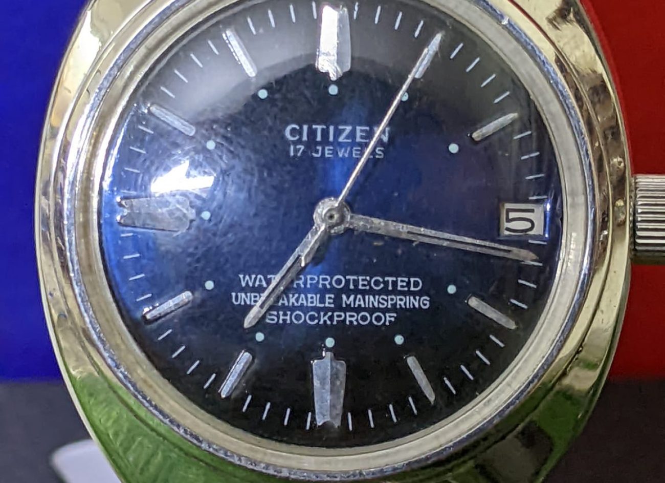 Vintage Citizen 17 jewels shock proof automatic watch Japan made For Men