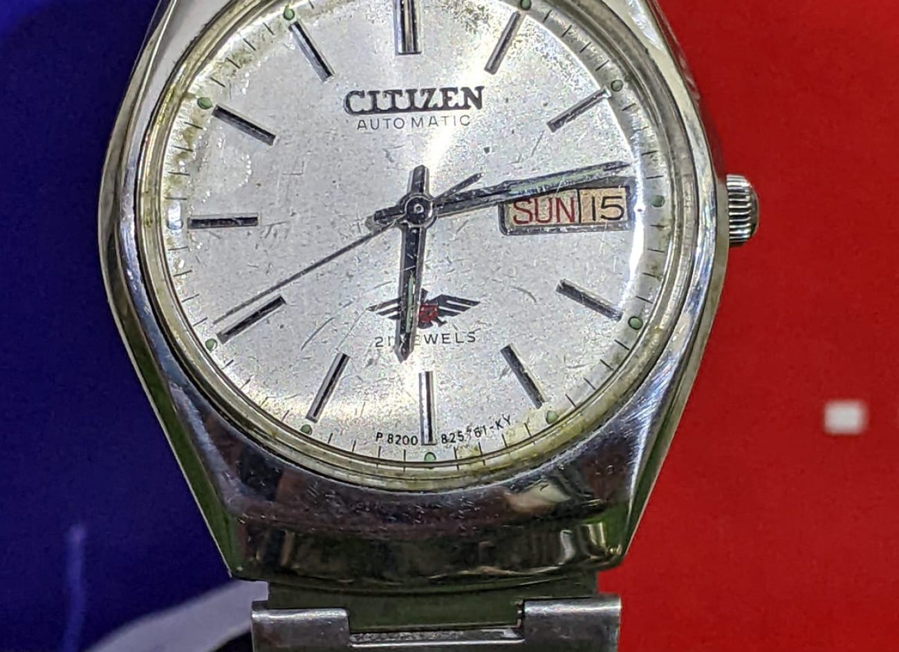 Citizen 71-1837 Eagle 7 Vintage Silver Dial- Original Condition