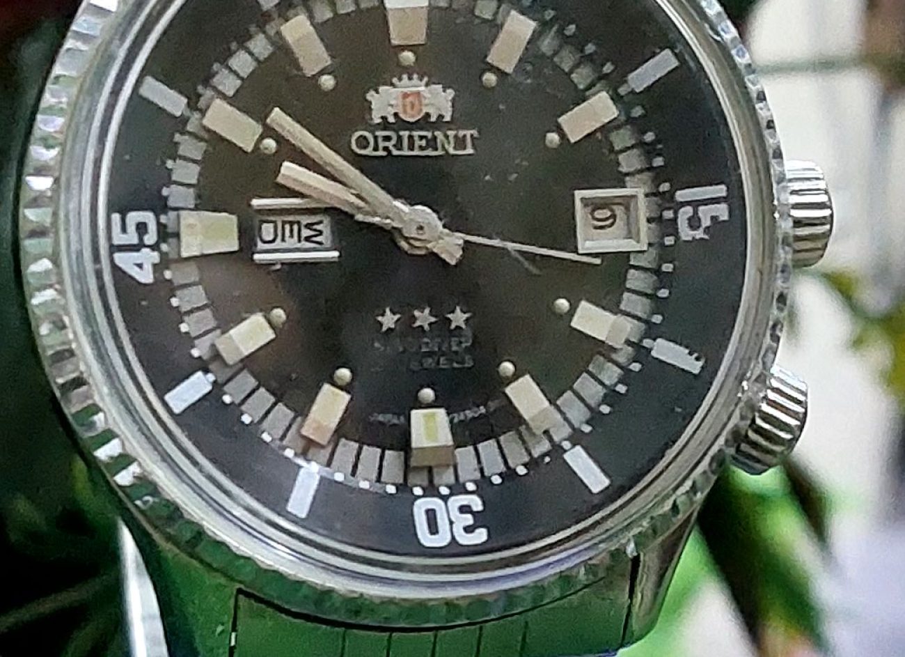 Vintage 1973 Orient King Diver Automatic Japan made Men's Watch in Mint condition